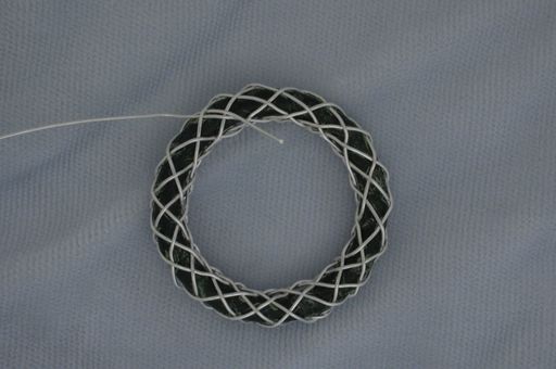 silver toroid knot
