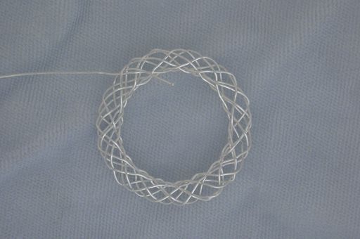 silver toroid knot