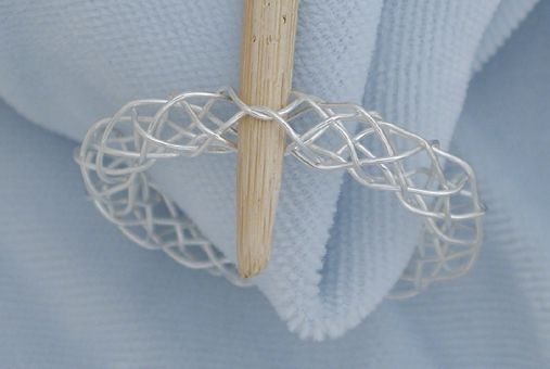 silver toroid knot