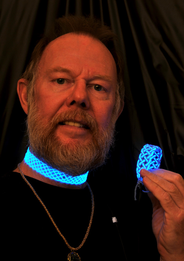 Two glowing knots.