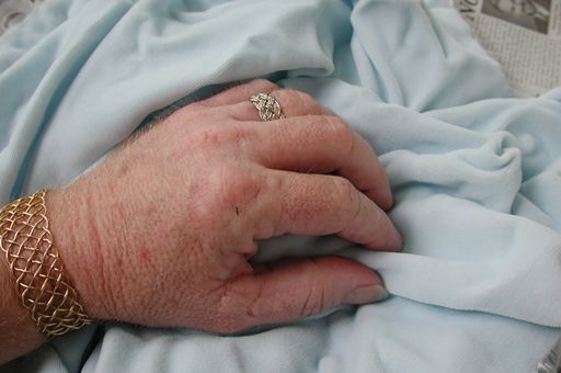 ring on left hand