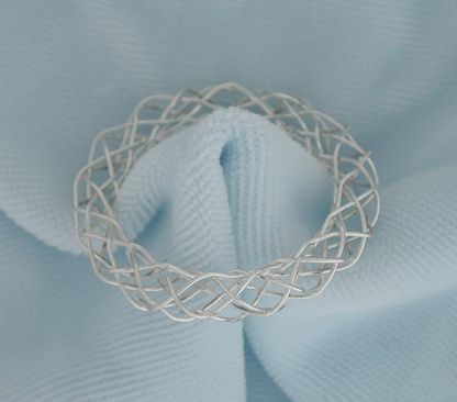 Silver sinnet ring.